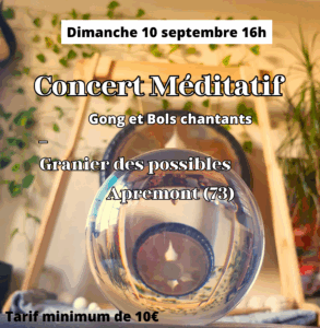 concert méditatif 18 septembre